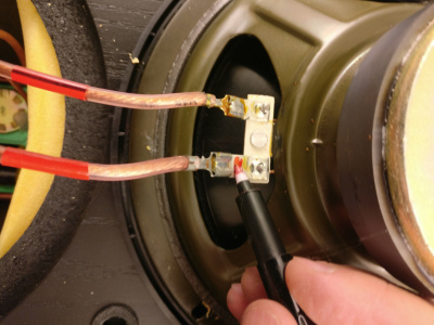 Refoaming best sale infinity speakers